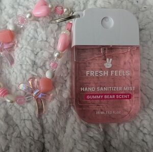Pink Hand Sanitizer Mist - Gummy Bear Scent